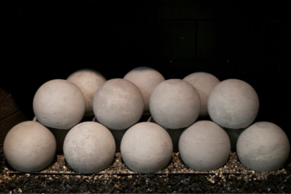American Fyre Design Grey Sphere Fyre Stones