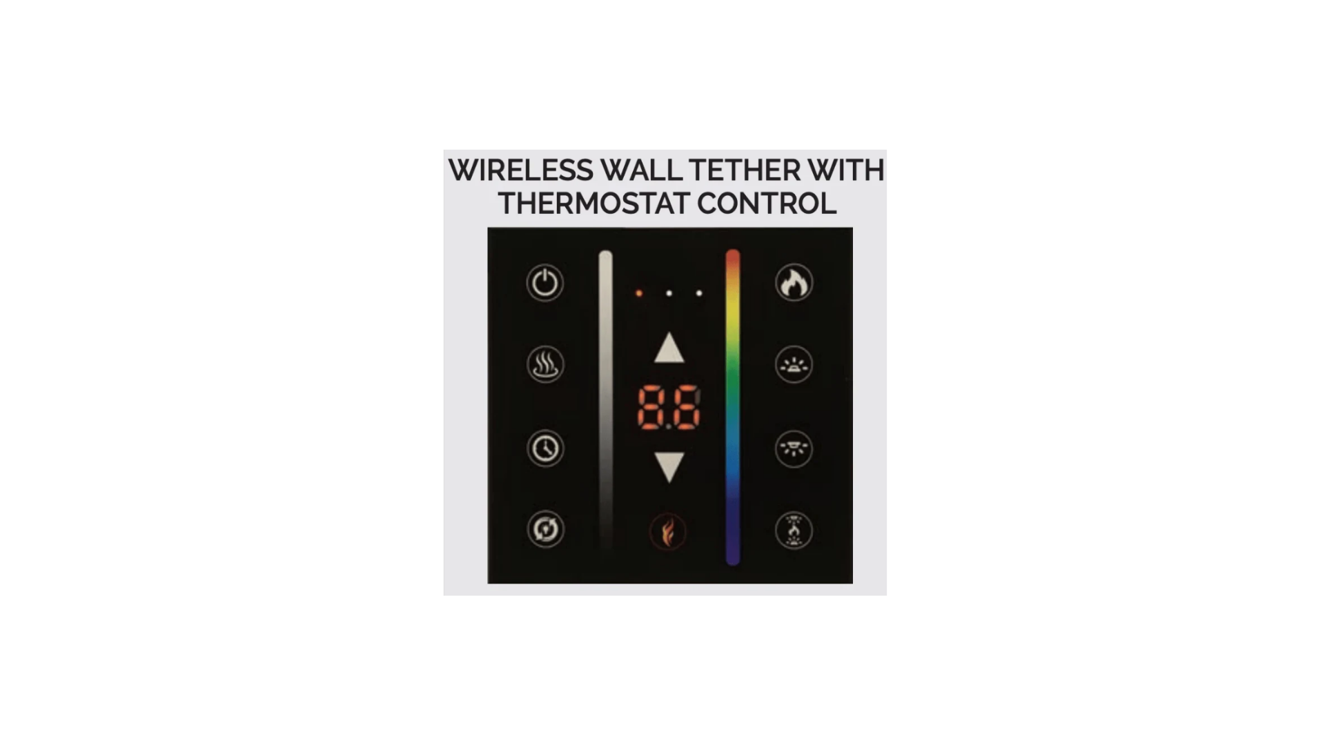 Modern Flames Wireless Wall Mounted Touch Control MF-PRO-V2-WTC